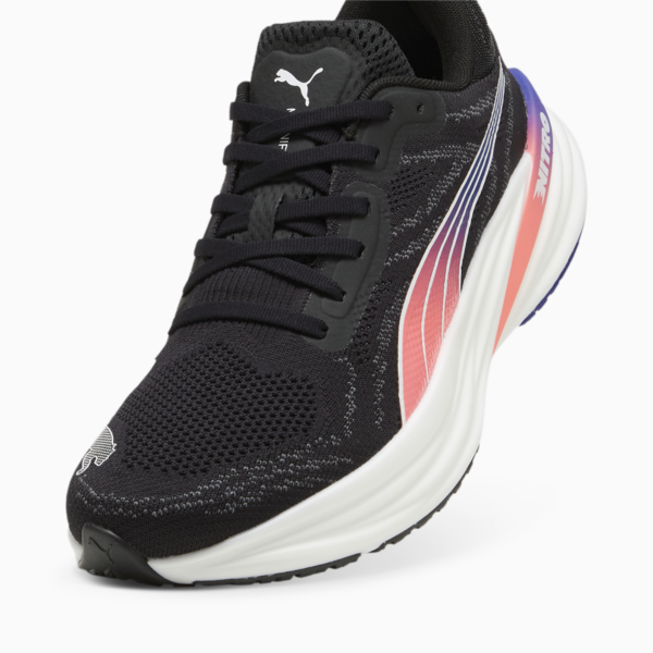 Tenis de correr Magnify NITRO 2 para hombre, PUMA Black-Lapis Lazuli-Sunset Glow, large-MEX