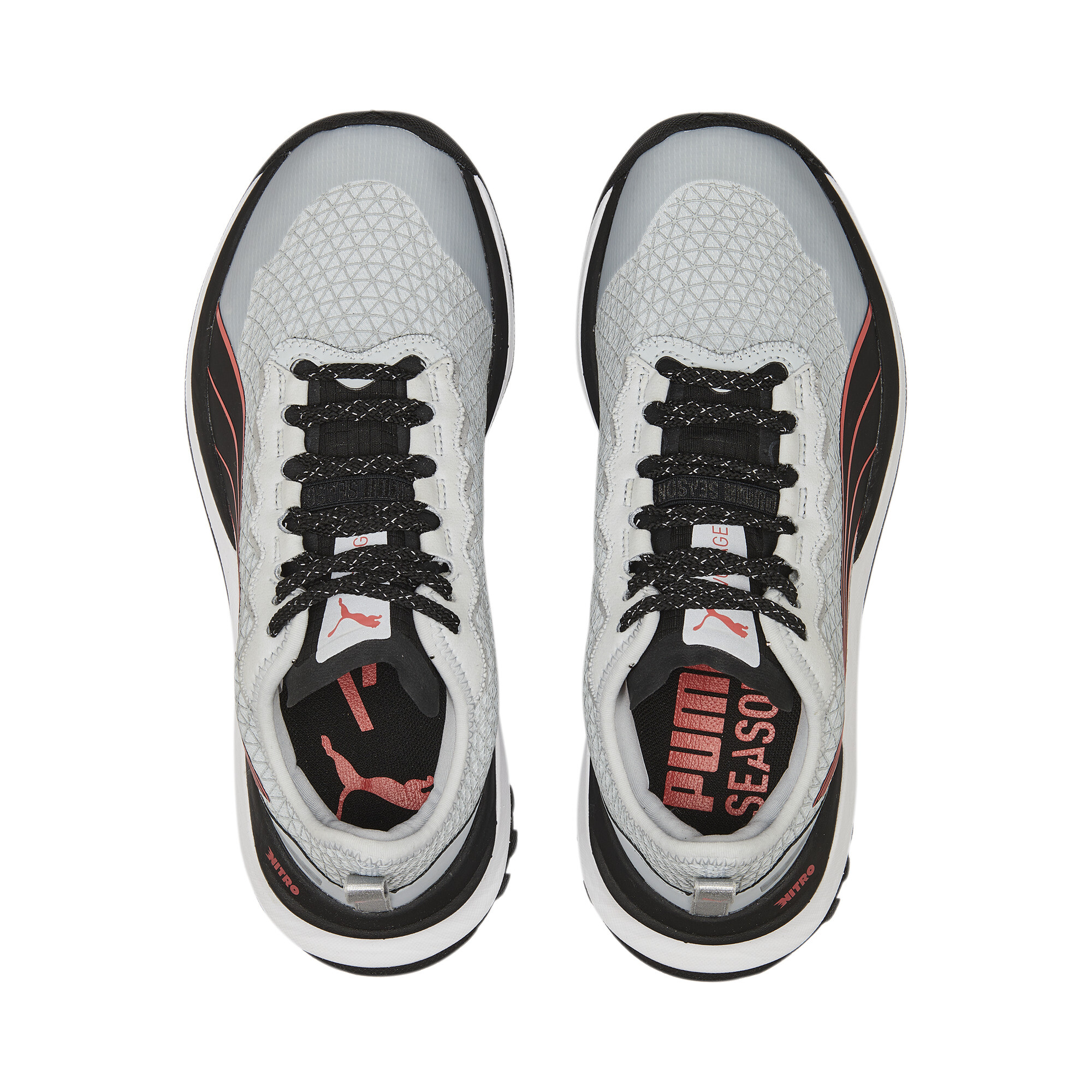 Women's PUMA Voyage NITRO 2 GORE-TEXÂ® Trail Running Shoes In Gray, Size EU 40