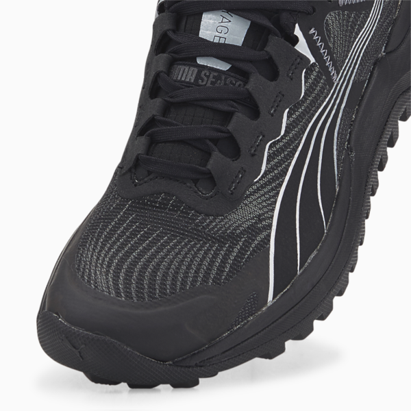 Voyage NITRO™ 2 Women's Trail Running Shoes, Puma Black-Metallic Silver, large-ZAF