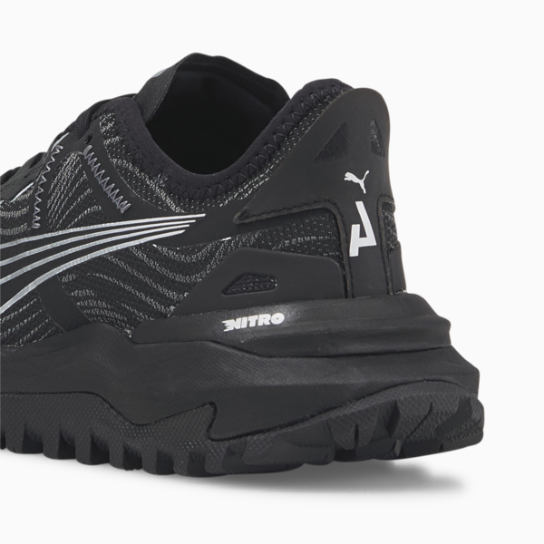 Voyage NITRO™ 2 Women's Trail Running Shoes, Puma Black-Metallic Silver, large-ZAF