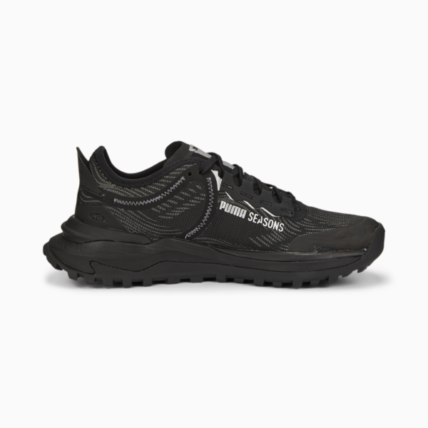 Voyage NITRO™ 2 Women's Trail Running Shoes, Puma Black-Metallic Silver, large-ZAF