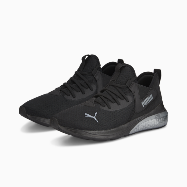 Zapatillas para correr hombre Cell Vive Elevate, Puma Black-Metallic Silver, large-ARG