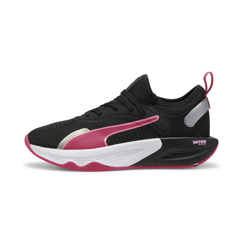 Women's PUMA PWR XX NITRO Training Shoes in Black/Pink size UK 4