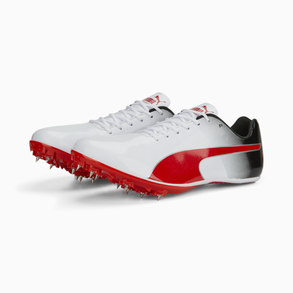 Zapatillas de atletismo evoSPEED Sprint 14, PUMA White-PUMA Black-PUMA Red, large-ARG