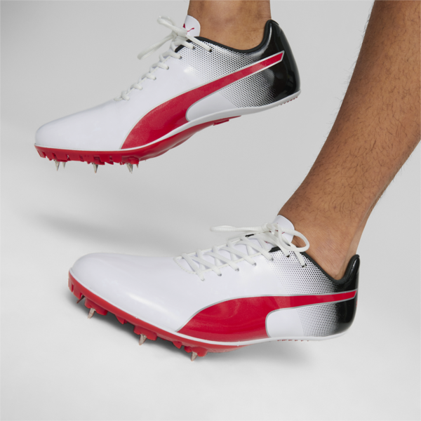 Zapatillas de atletismo evoSPEED Sprint 14, PUMA White-PUMA Black-PUMA Red, large-ARG
