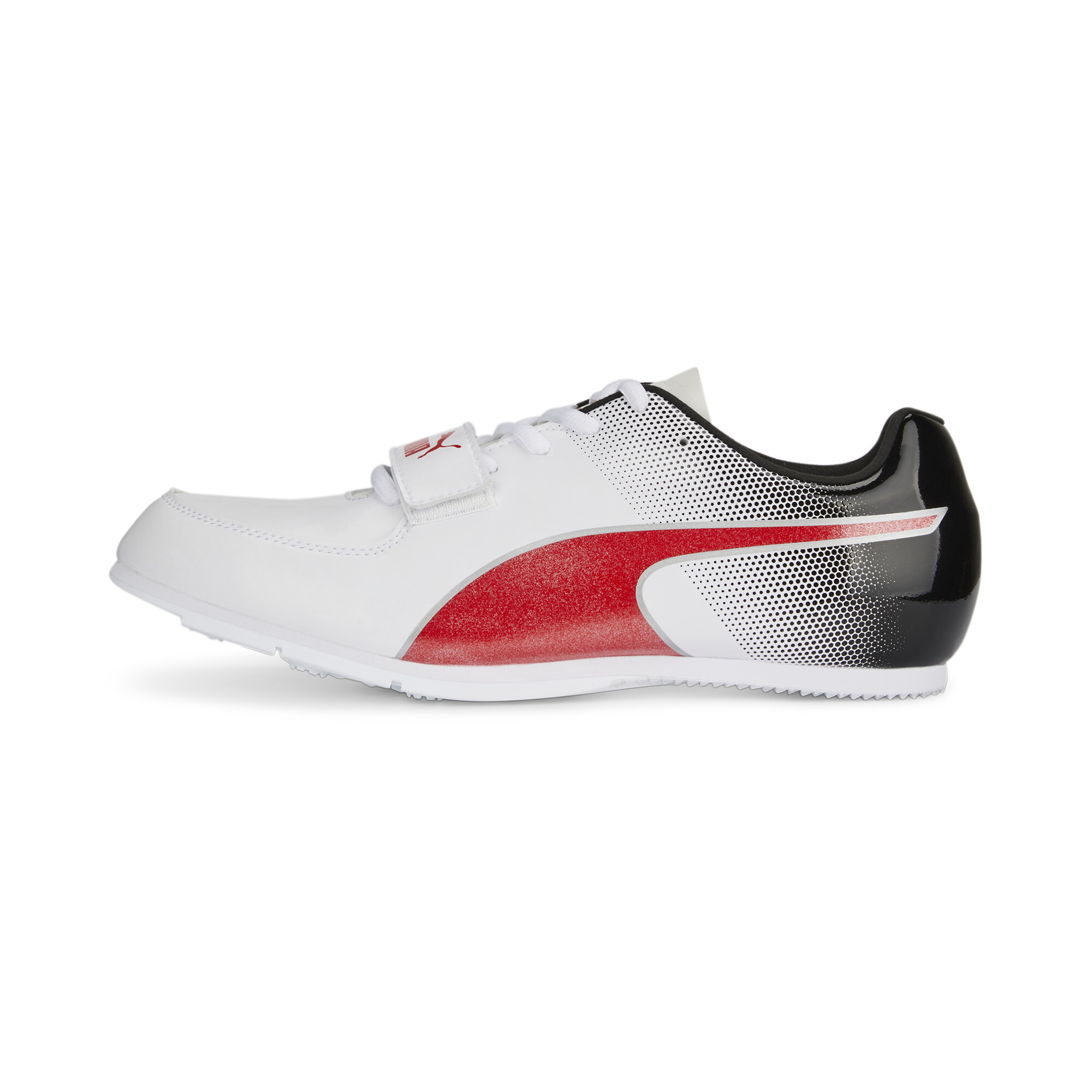 Puma evoSPEED Long Jump 10 Leichtathletikschuhe | Mit Color Gradient | White/Black/Red | Größe: 45