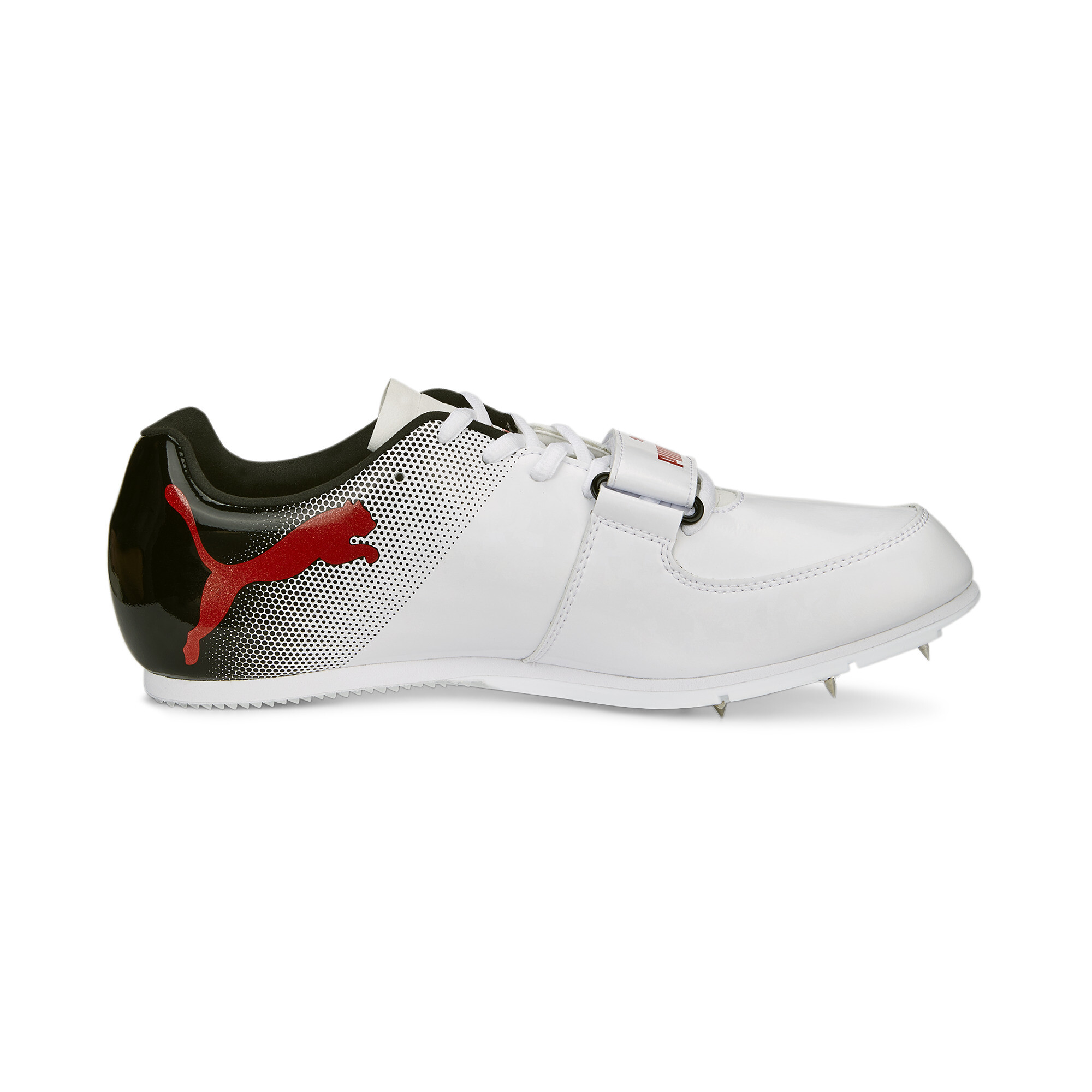 PUMA evoSPEED Long Jump 10 atletiekschoenen, Zwart/Rood/Wit, Maat 44,5 thumbnail 3