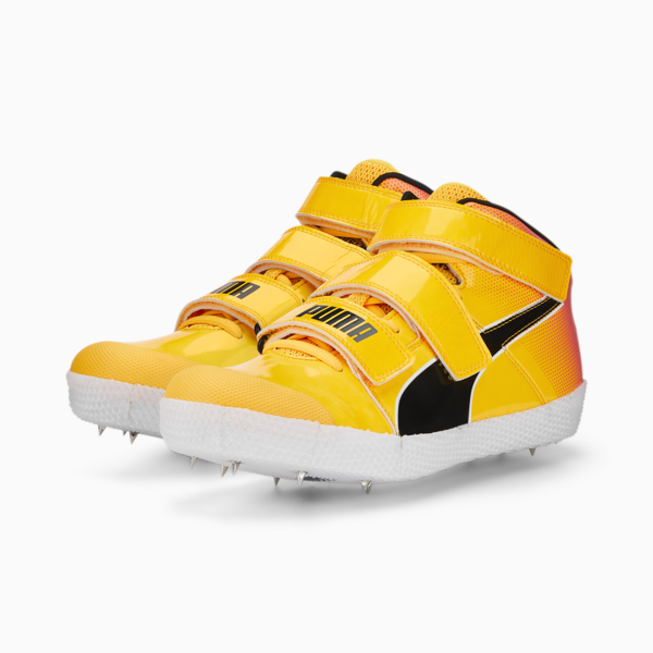 evoSPEED Javelin 3 Track and Field Shoes, Sun Stream-Sunset Glow-Puma Black, large-ZAF