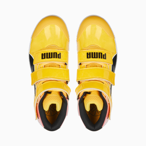 evoSPEED Javelin 3 Track and Field Shoes, Sun Stream-Sunset Glow-Puma Black, large-ZAF