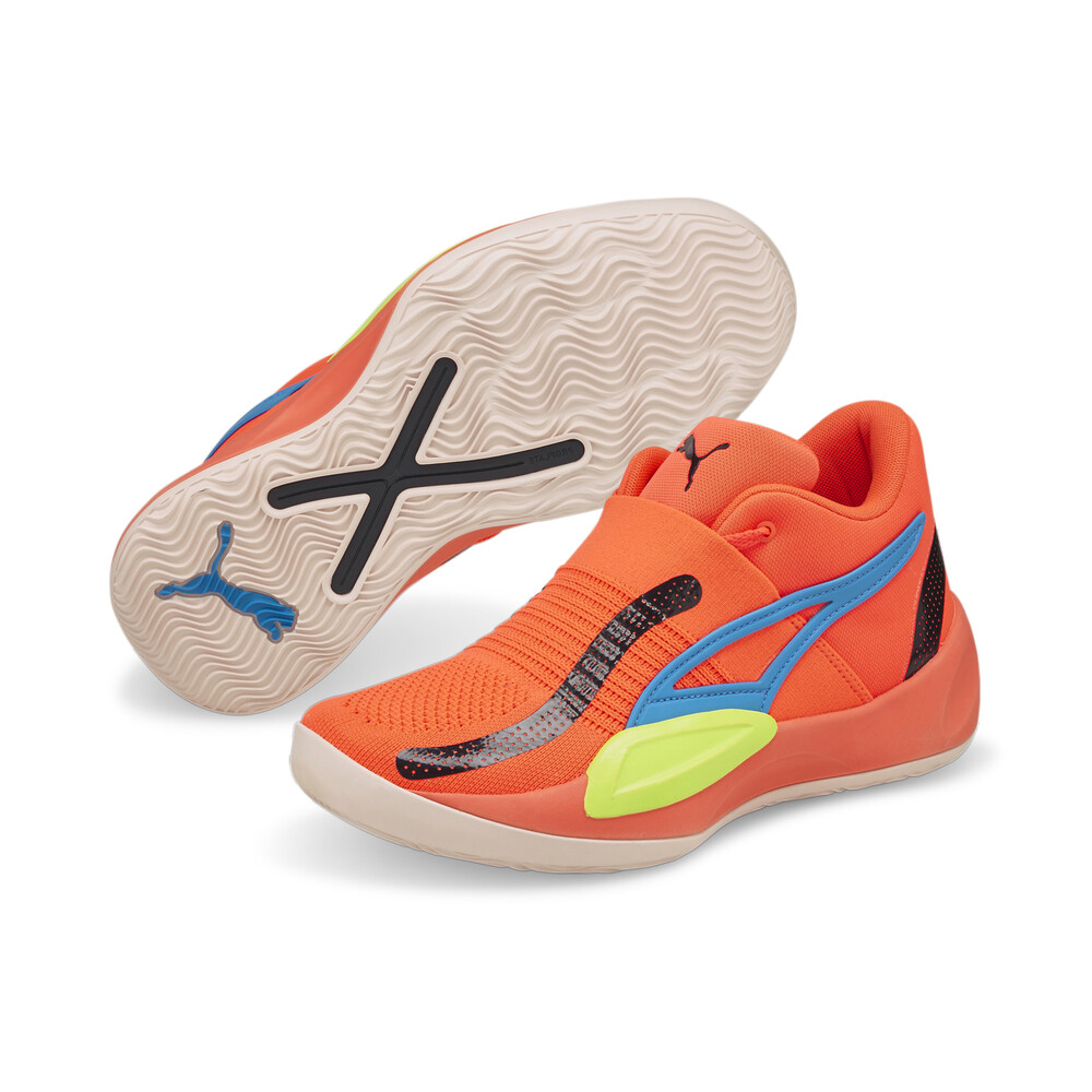 Rise Nitro Basketball Shoes | Orange - PUMA