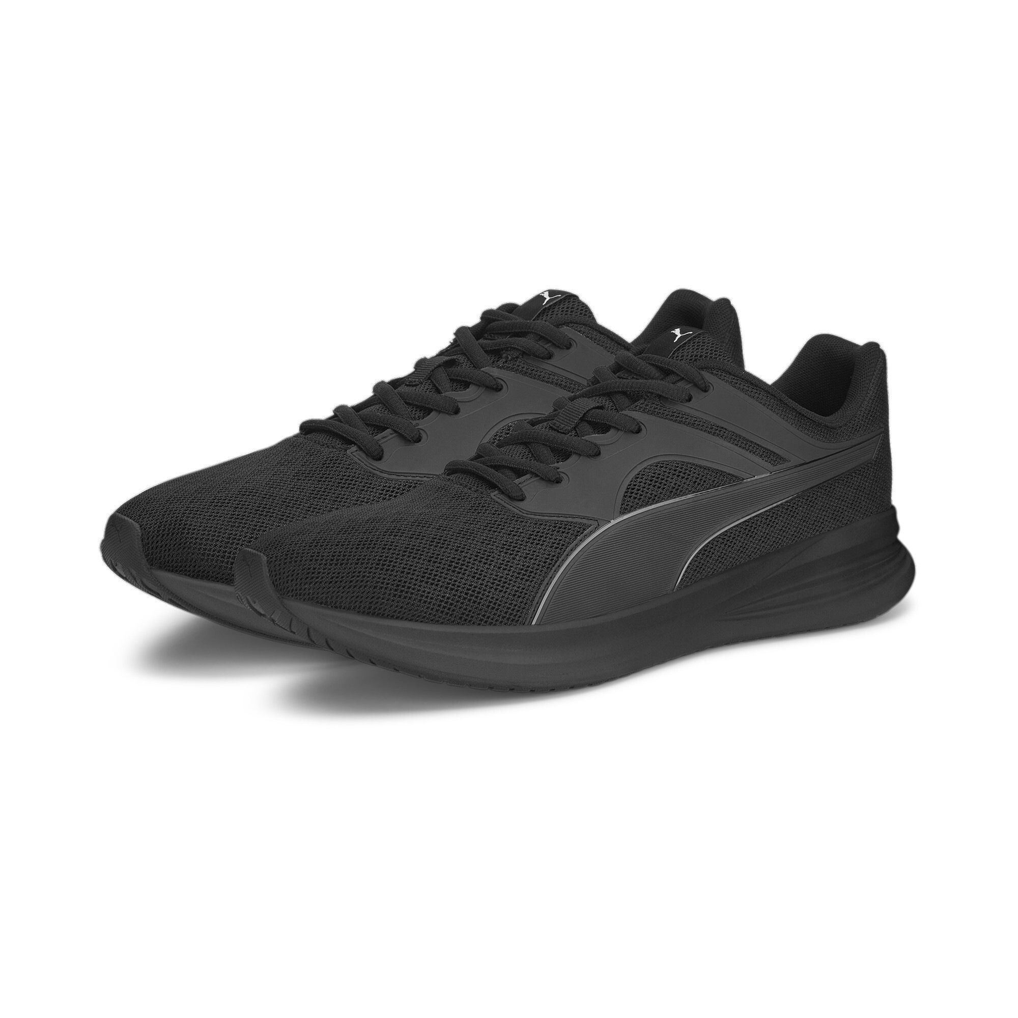 Puma Transport Running Shoes, Black, Size 40, Shoes