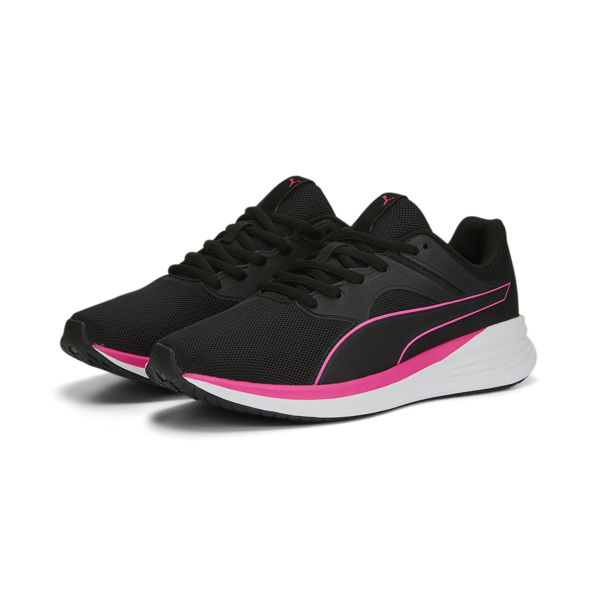 Puma Transport Running Shoes, Black, Size 45, Shoes