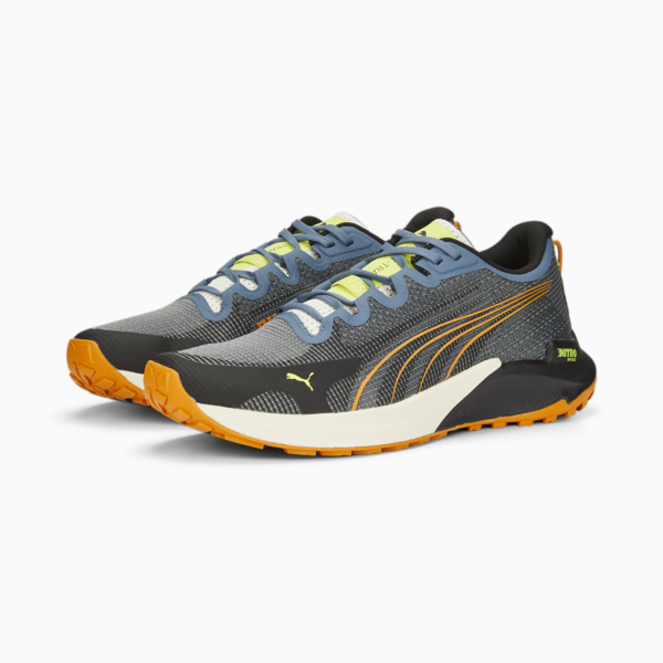 Fast-Trac NITRO™ Men's Trail Running Shoes, Evening Sky-Orange Brick, large-ZAF