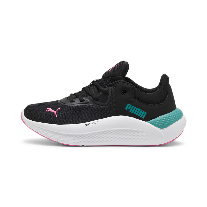 Women s PUMA SOFTRIDE Pro Running Shoes in White Black Gray size UK 5