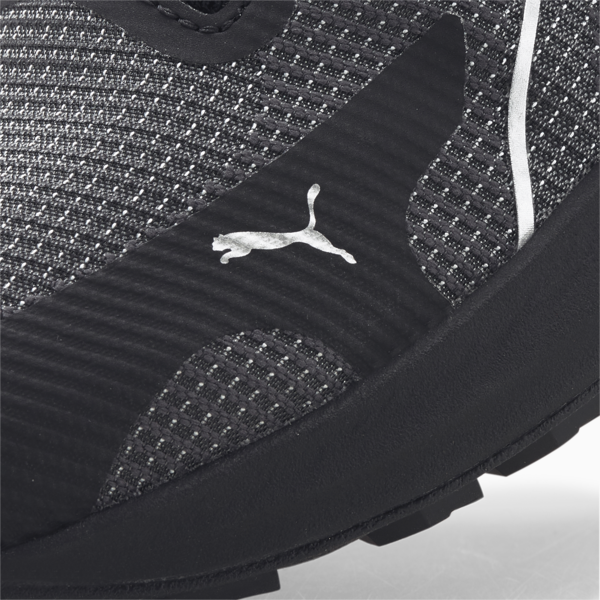 Tenis para correr Fast-Trac NITRO para mujer, Puma Black-Metallic Silver, large-MEX