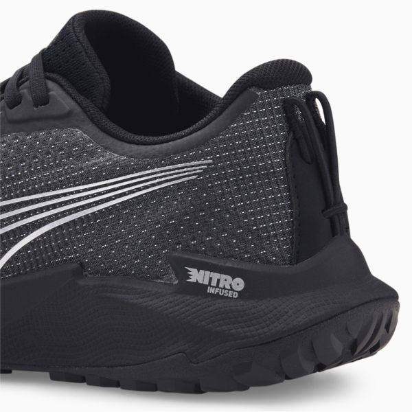 Fast-Trac NITRO™ Women's Trail Running Shoes, Puma Black-Metallic Silver, large-ZAF