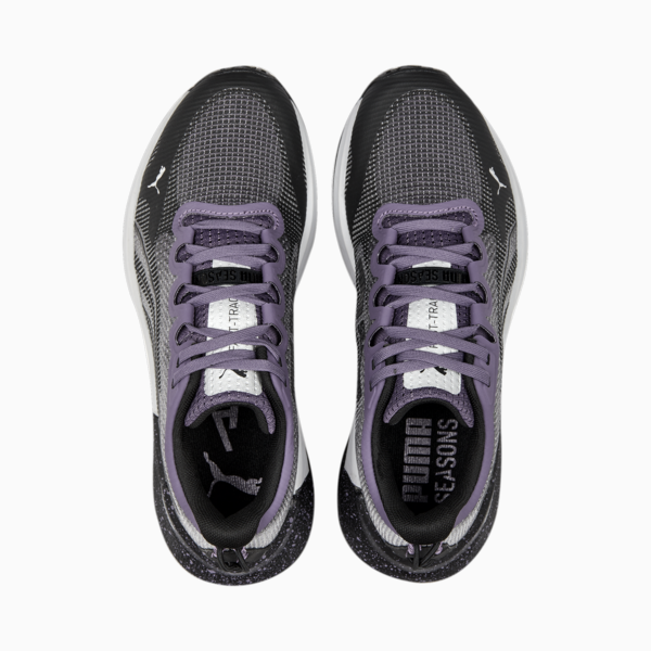 Zapatillas para correr para mujer Fast-Trac NITRO, Purple Charcoal-PUMA Black, large-ARG