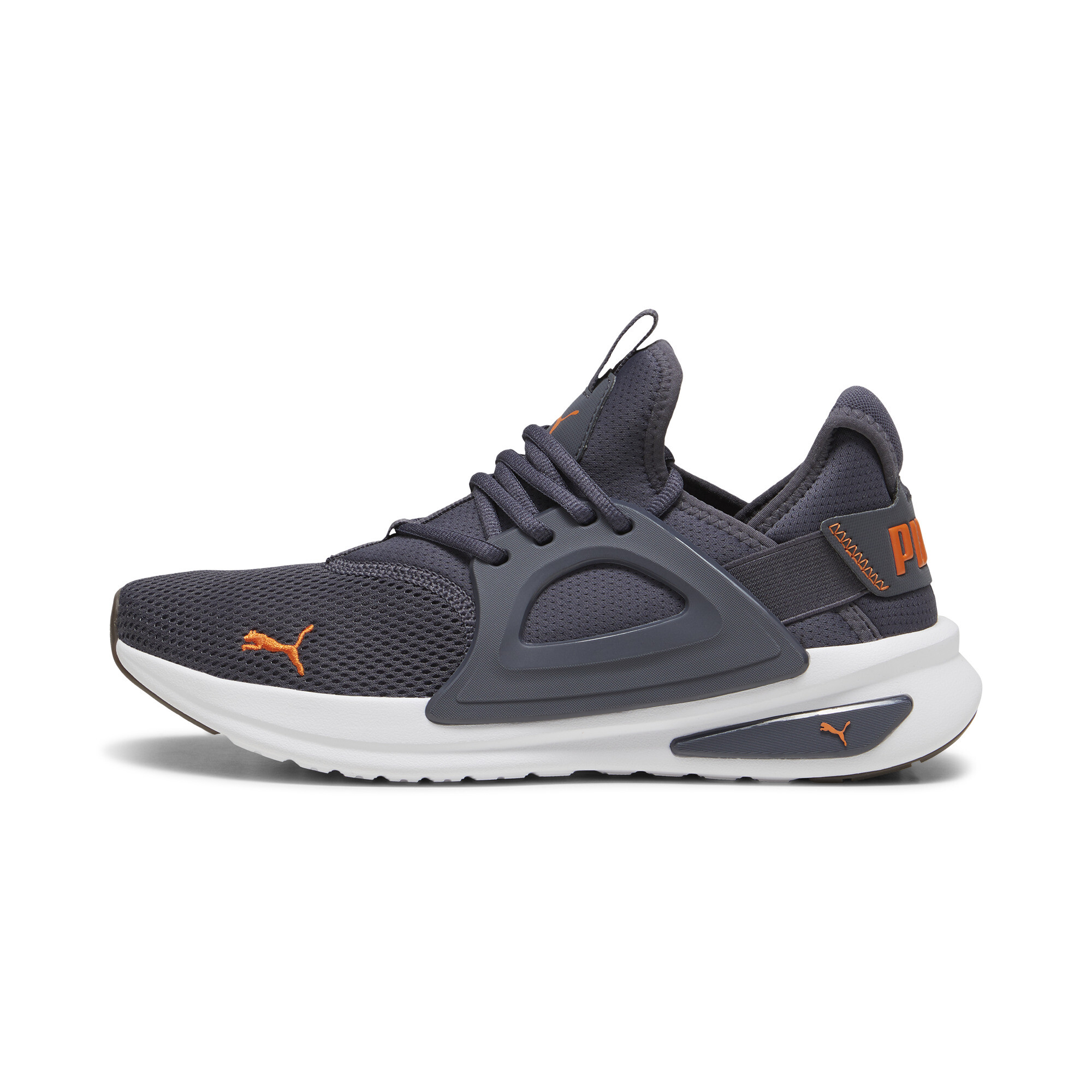 Puma Softride Enzo Evo Laufschuhe | Galactic Gray/Rickie Orange/Gum | Größe: 36