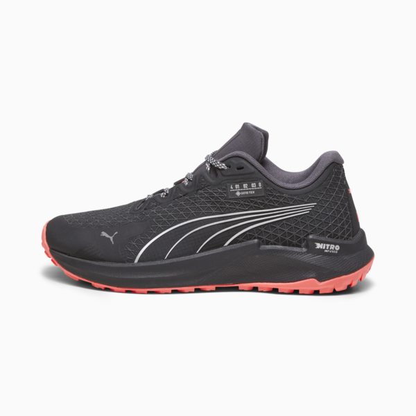 Fast-Trac NITRO GORE-TEX® Women's Trail Running Shoes, PUMA Black-Fire Orchid, large-ZAF