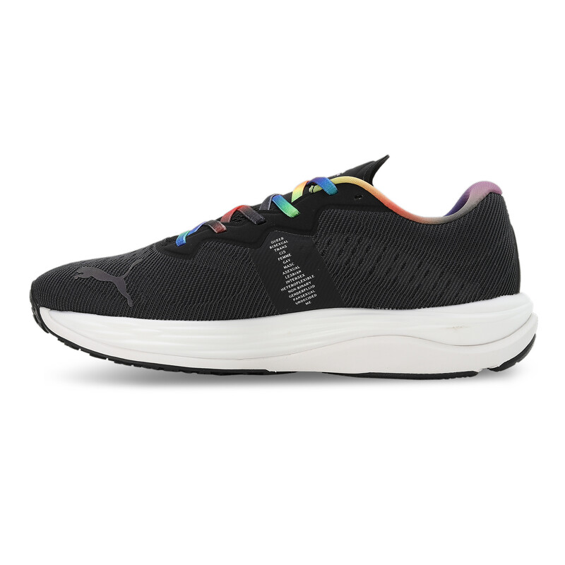 

Men's PUMA Velocity Nitro 2 OUT Running Shoes, White/black/silver