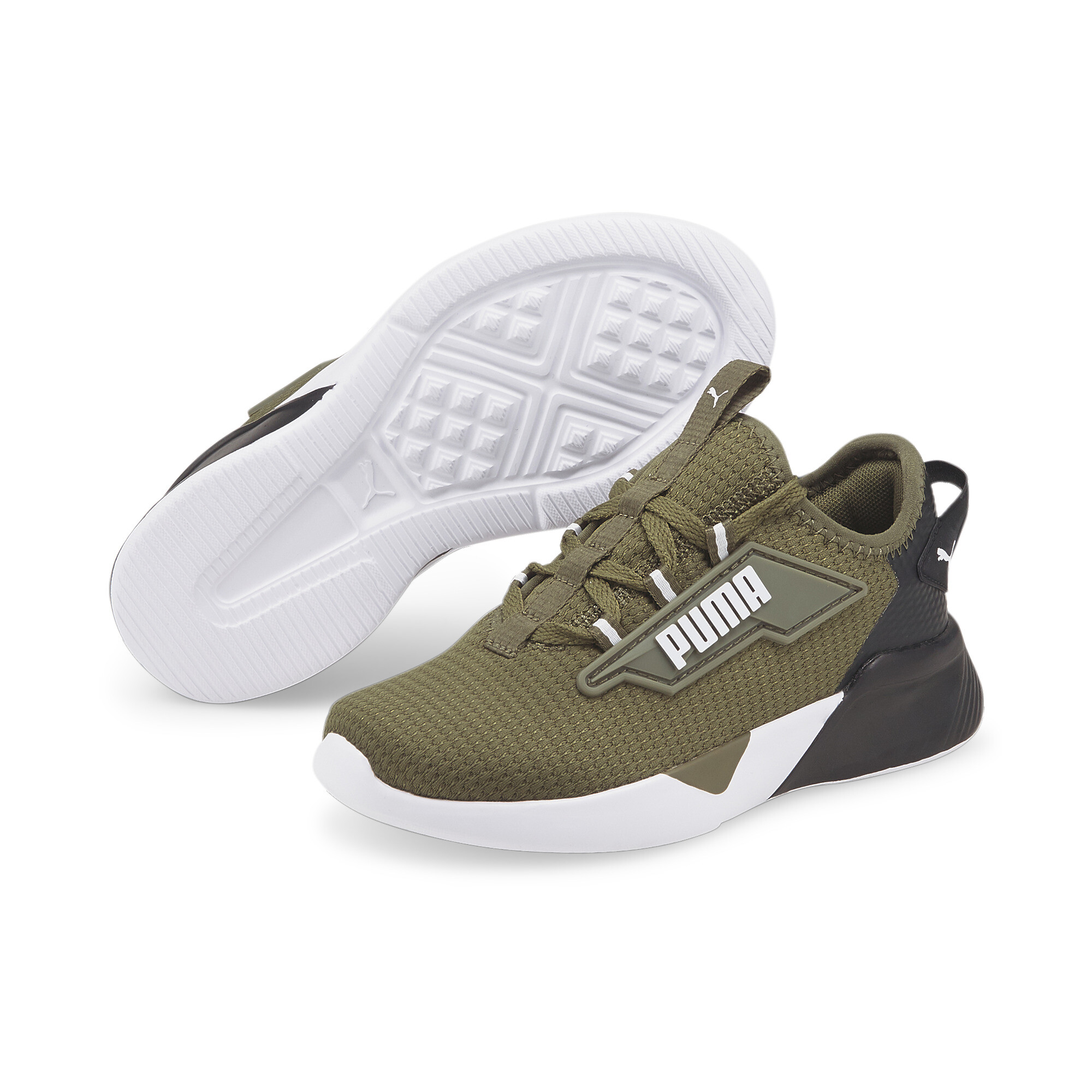 Puma Retaliate 2 Sneakers Kids, Green, Size 34.5, Shoes