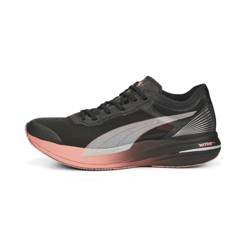 

Women's PUMA Deviate NITRO™ Elite Carbon Running Shoes, Black/pink