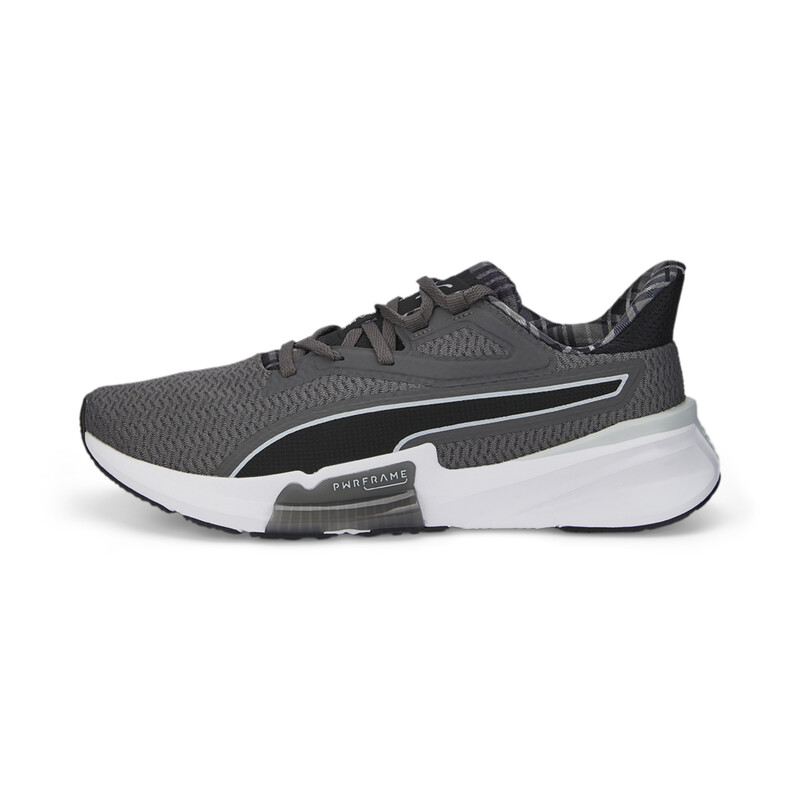 

Men's PUMA PWRFrame Off-Season Training Shoes, Black/gray