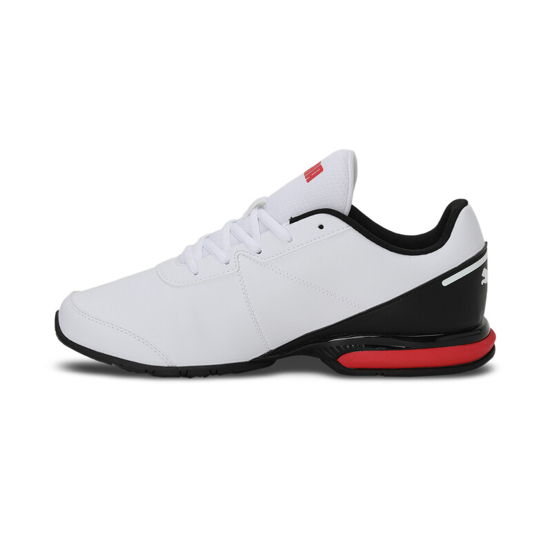 

Men's PUMA Equate SL Running Shoes, White/black/red