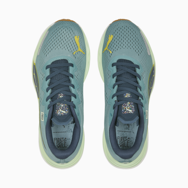 PUMA x FIRST MILE Velocity NITRO 2 Running Shoes Women, Adriatic-Dark Night-Fresh Pear, large-ZAF