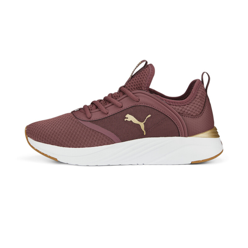 

Women's PUMA SOFTRIDE Ruby Better Running Shoes, White/gold