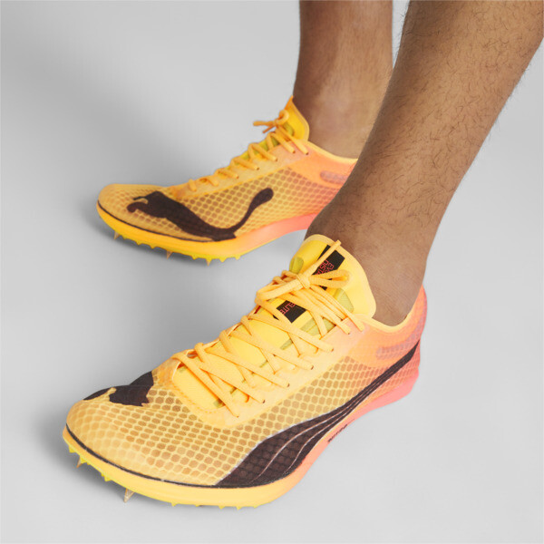 evoSPEED Distance Nitro Elite Track and Field Spikes orange PUMA