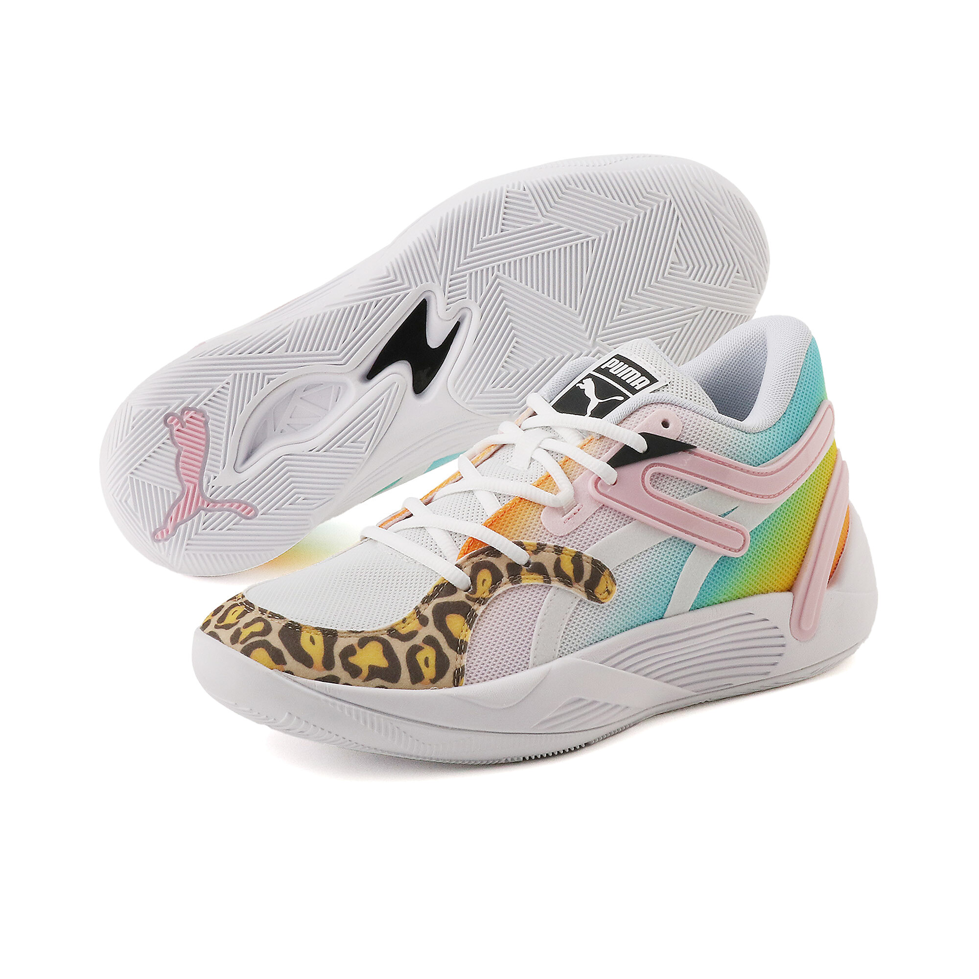  プーマ メンズ TRC ブレイズ コートTOKYO HARAJUKU バスケットボール シューズ メンズ Elektro Aqua-Pink Lady ｜PUMA.com