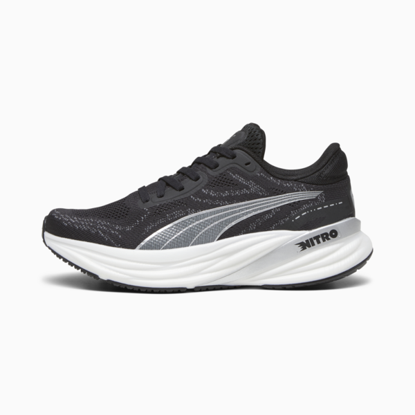 Zapatillas de running Magnify NITRO™ 2 para mujer, PUMA Black-PUMA White-PUMA Silver, large-ARG