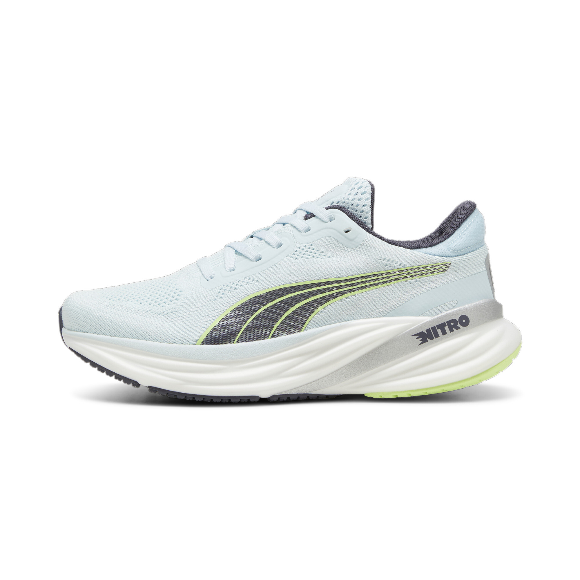 Puma Magnify NITRO™ 2 Laufschuhe Damen | Nitro Blue/Fizzy Apple | Größe: 37.5