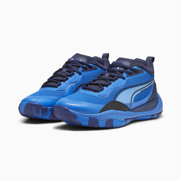 Playmaker Pro Basketball Shoes, Ultra Blue-PUMA Black, large-ZAF