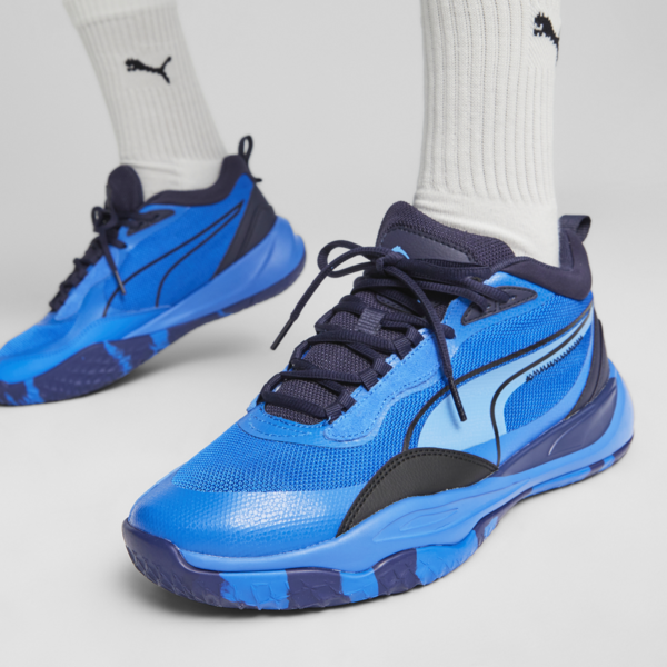 Playmaker Pro Basketball Shoes, Ultra Blue-PUMA Black, large-ZAF