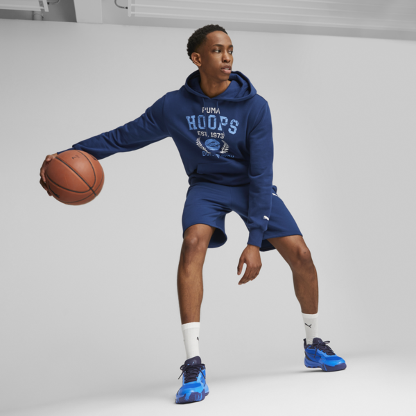 Playmaker Pro Basketball Shoes, Ultra Blue-PUMA Black, large-ZAF