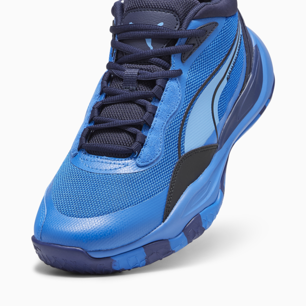 Playmaker Pro Basketball Shoes, Ultra Blue-PUMA Black, large-ZAF