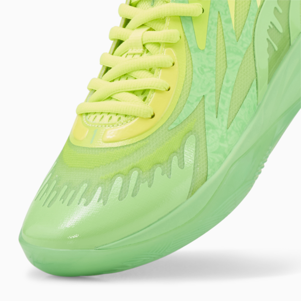 PUMA x NICKELODEON SLIME™ MB.02 Basketball Shoes, 802 C Fluro Green PES-Lime Squeeze, large-ZAF