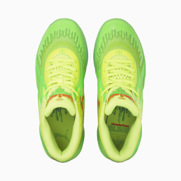 PUMA x NICKELODEON SLIME™ MB.02 Basketball Shoes, 802 C Fluro Green PES-Lime Squeeze, large-ZAF