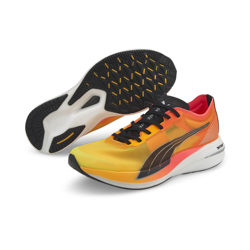 Deviate NITRO Elite Fireglow Running Shoes Women Orange PUMA