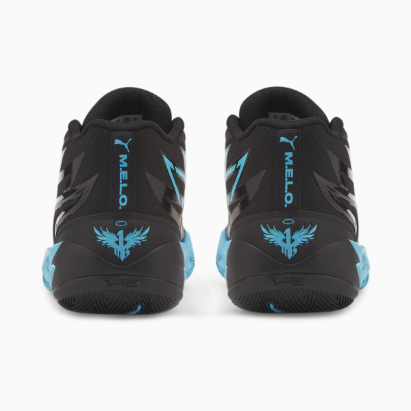 Tenis de basketball juveniles MB.02, Puma Black-Blue Atoll, large-MEX