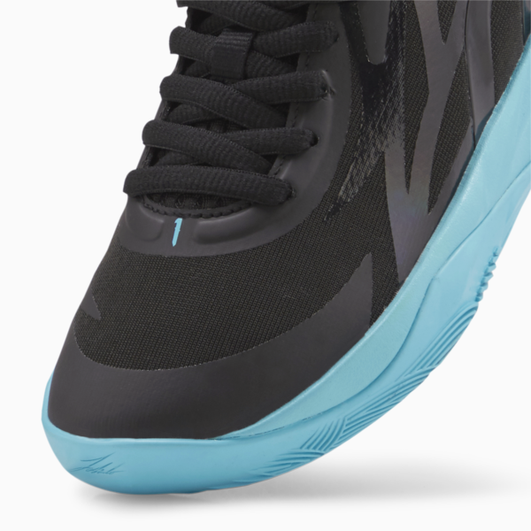 Tenis de basketball juveniles MB.02, Puma Black-Blue Atoll, large-MEX