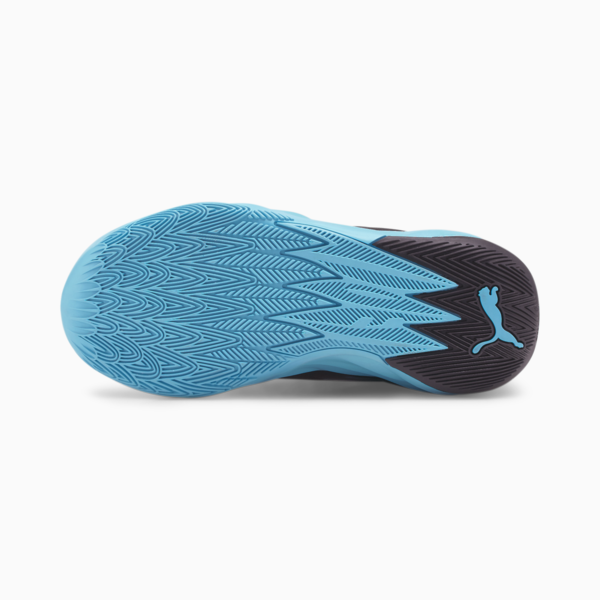 Tenis de basketball juveniles MB.02, Puma Black-Blue Atoll, large-MEX