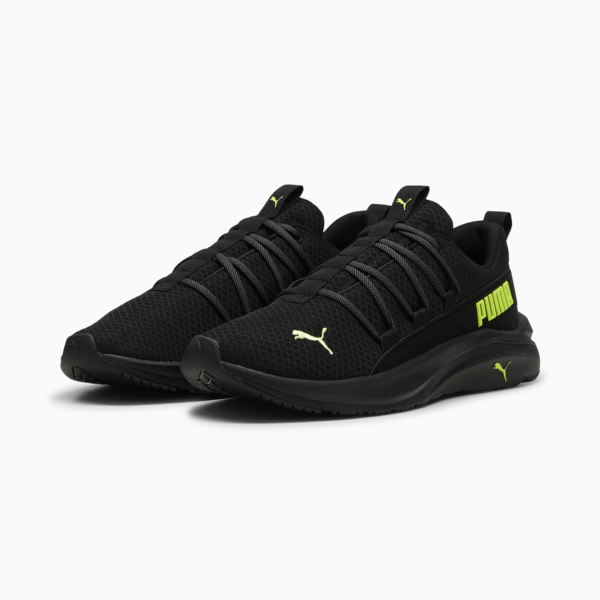 Tenis para correr Hombre Softride One4all, PUMA Black-Lime Pow-Cool Dark Gray, large-MEX