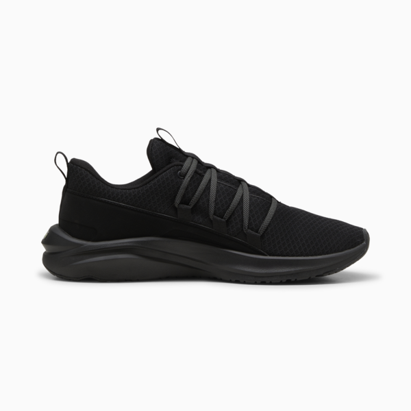 Tenis para correr Hombre Softride One4all, PUMA Black-Lime Pow-Cool Dark Gray, large-MEX
