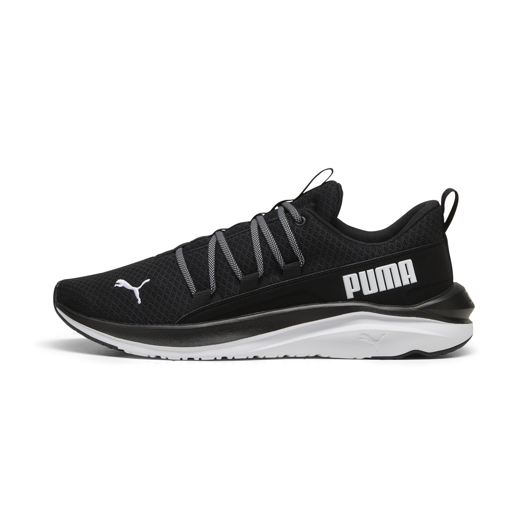 Men's Puma Softride One4all Running Shoes, Black, Size 48.5, Shoes