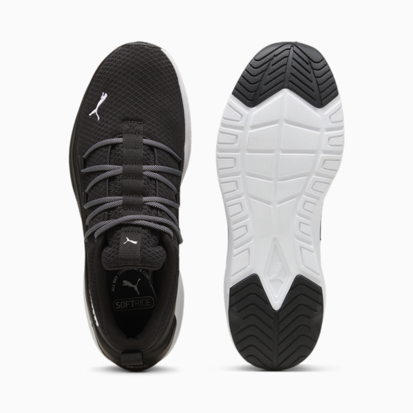 Tenis para correr Hombre Softride One4all, PUMA Black-PUMA White-PUMA White, large-MEX