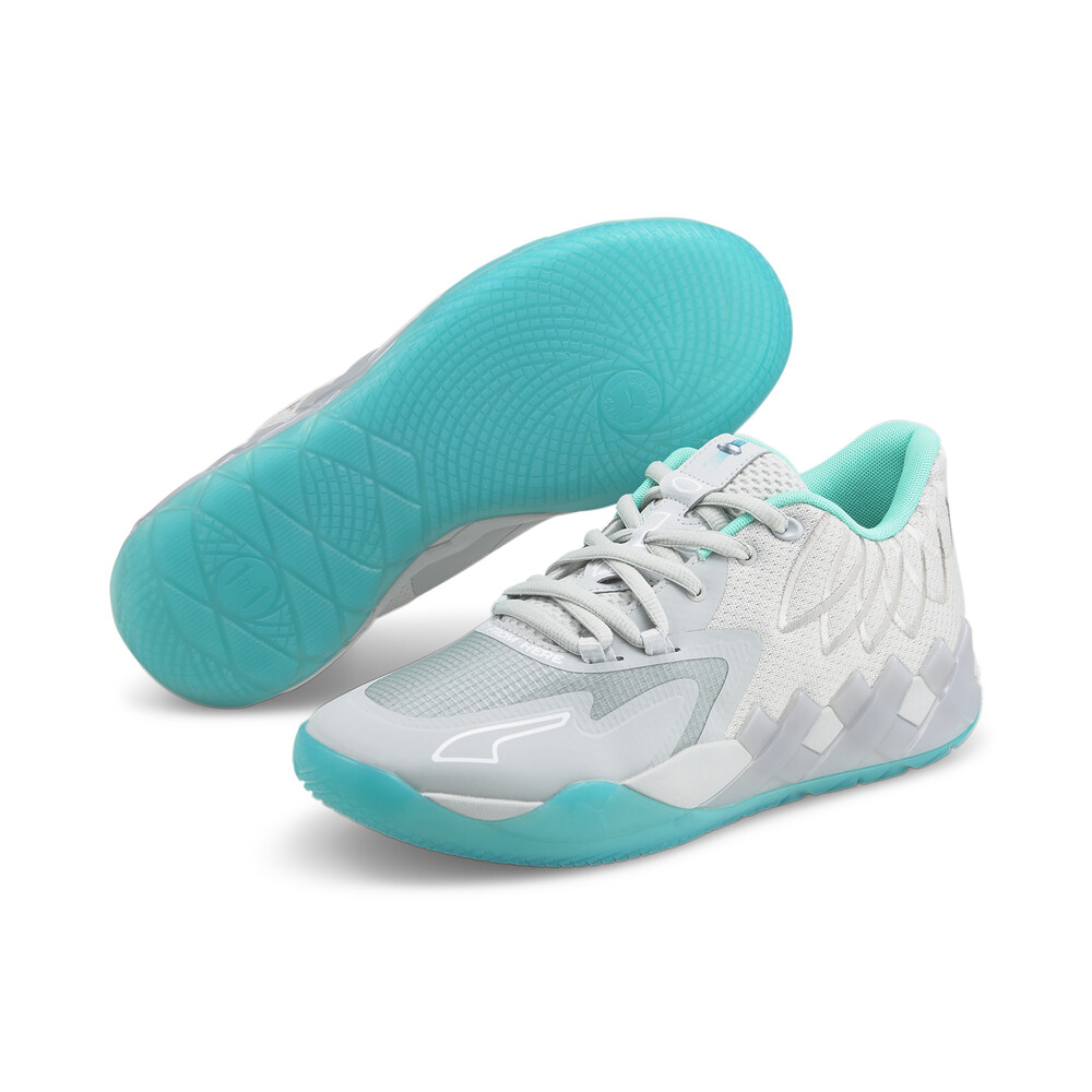 MB.01 UFO Lo Basketball Shoes | Gray - PUMA