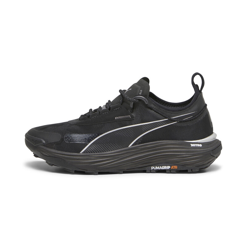 Men's PUMA Voyage NITRO 3 Running Lightweight Shoes in Black size 8